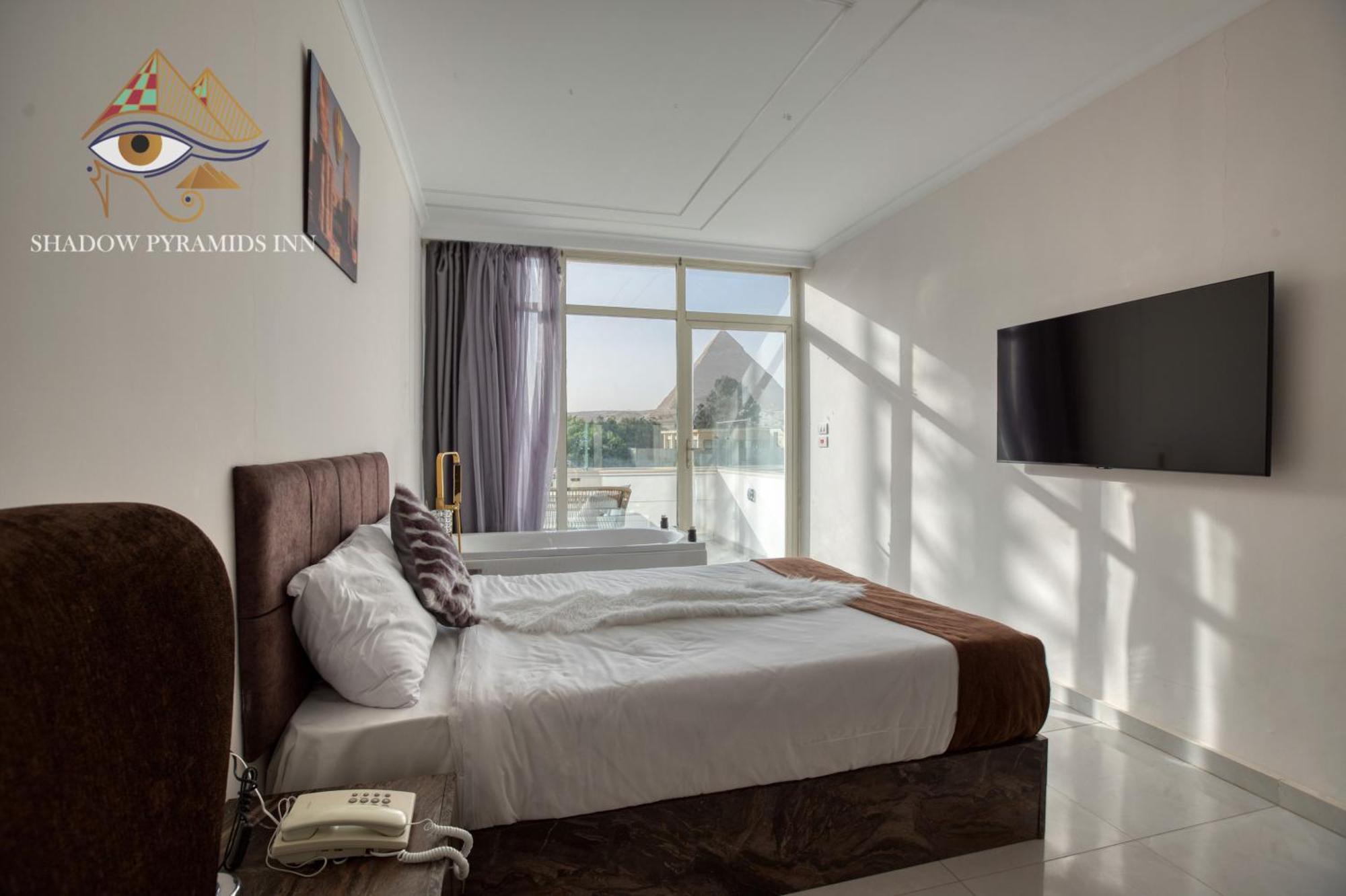 Shadow Pyramids Suites And Jacuzzi Kafrat al Jabal Екстер'єр фото