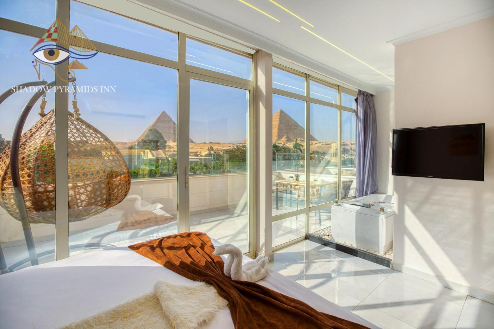 Shadow Pyramids Suites And Jacuzzi Kafrat al Jabal Екстер'єр фото