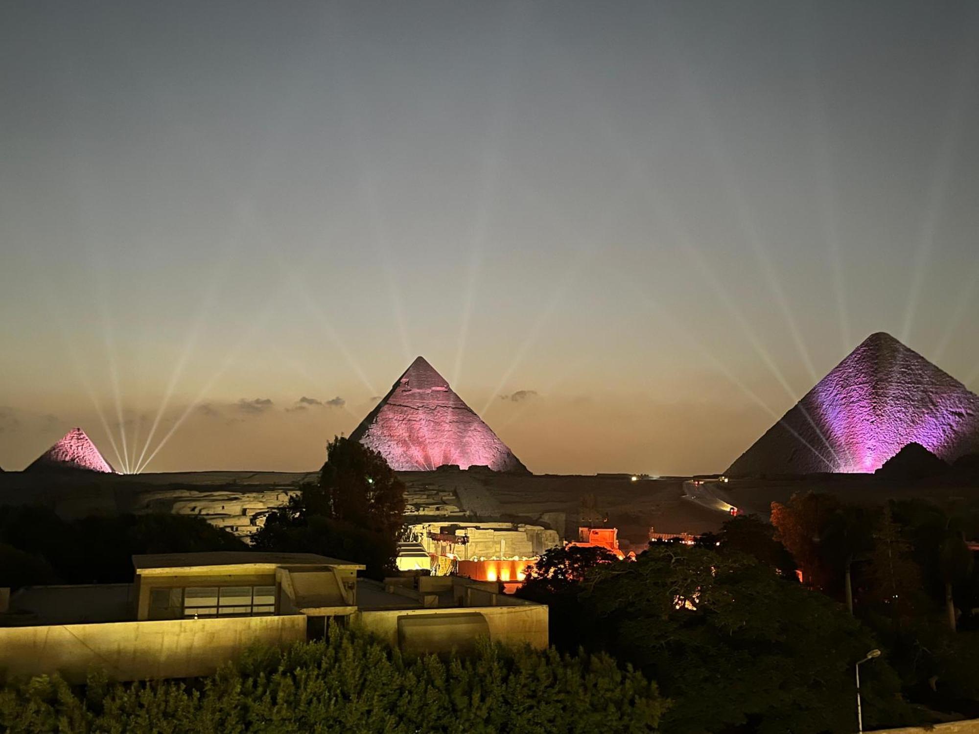 Shadow Pyramids Suites And Jacuzzi Kafrat al Jabal Екстер'єр фото